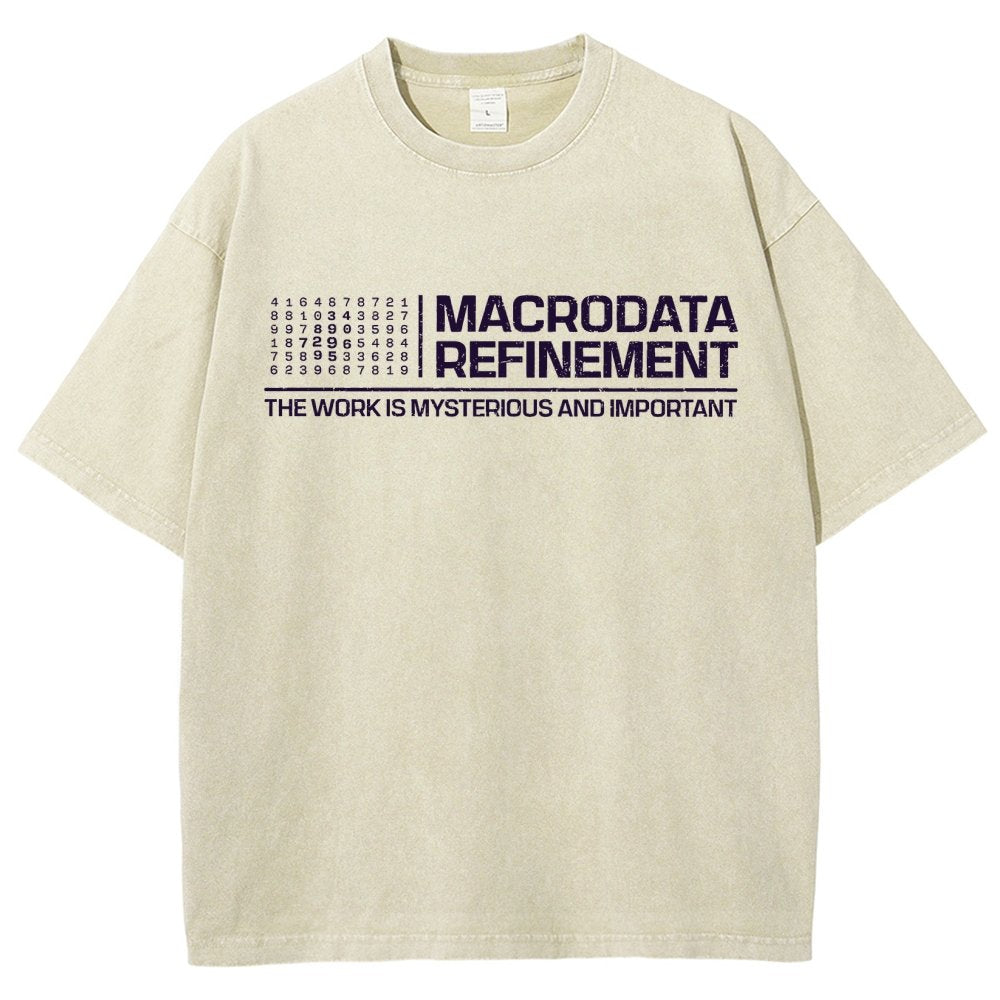 The Work Is Mysterious And Important Vintage Distressed T-shirt