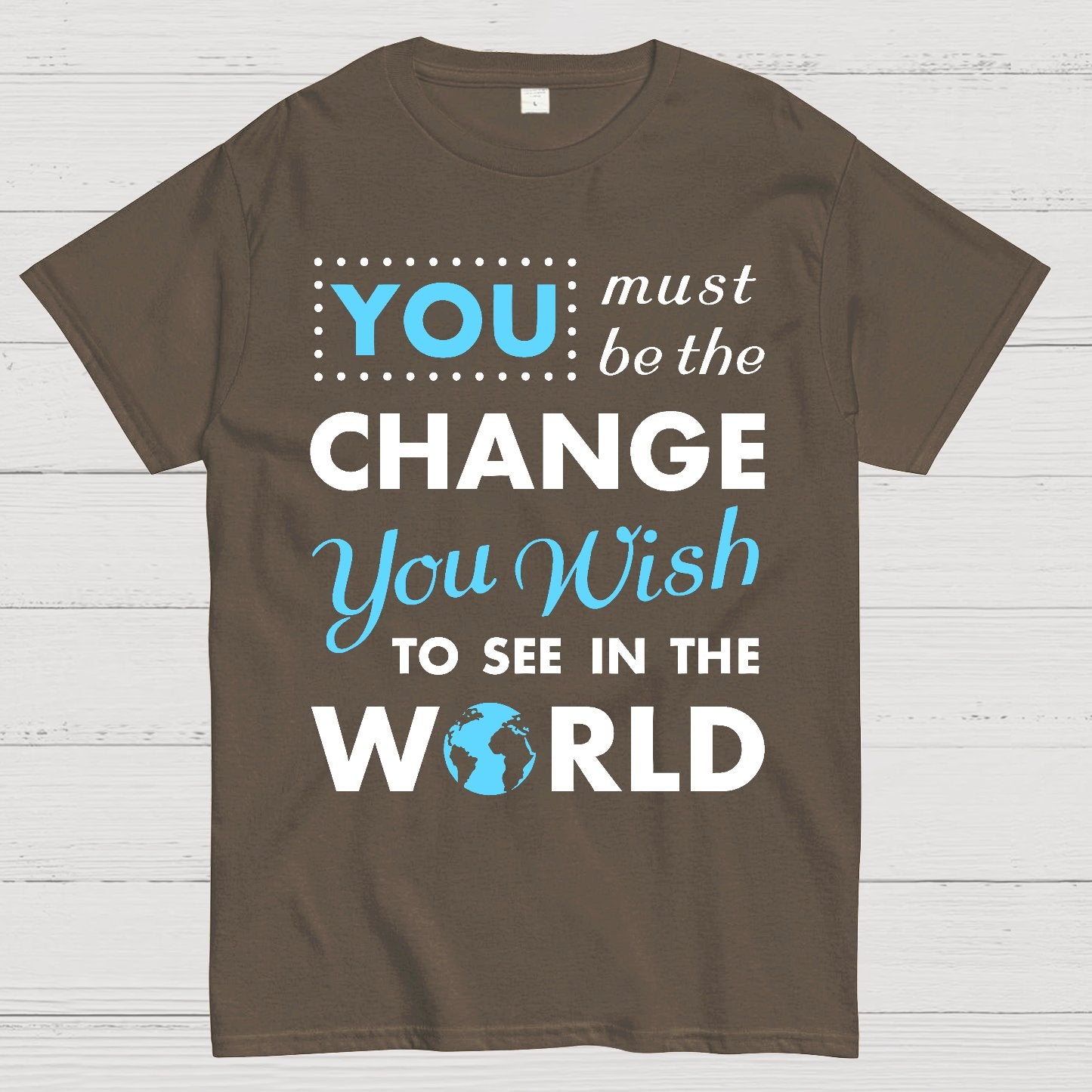 Be the Change Geek T-Shirt