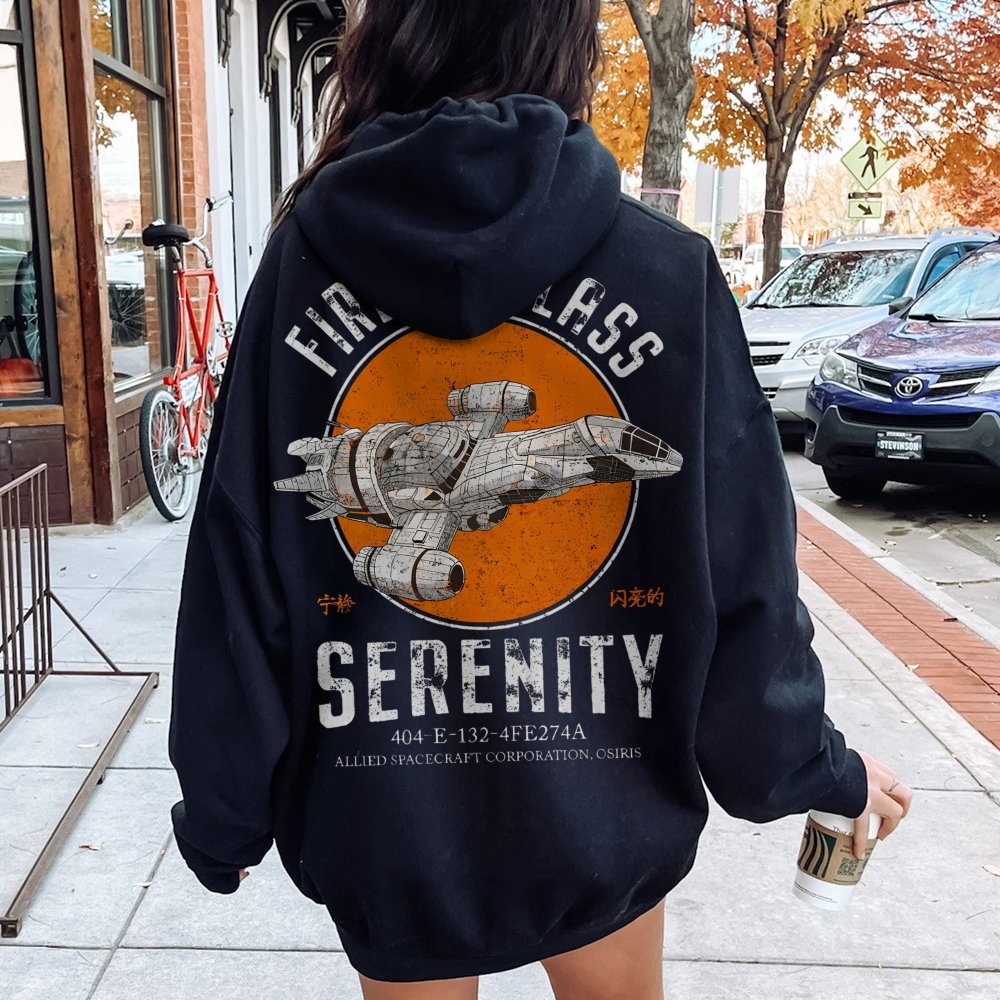 Retro Smugglers Nerdy Printed Back Cotton Hoodie