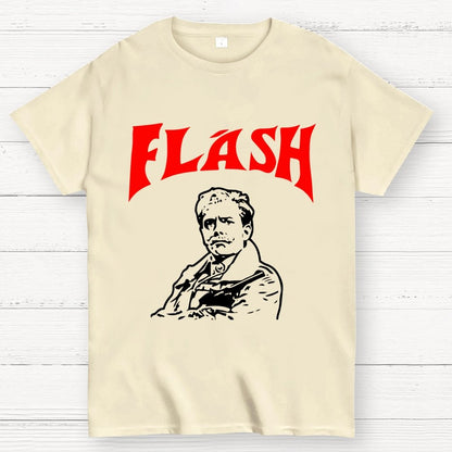 Mystery Hero Flash Spoof Ringer Unisex Geek T-Shirt