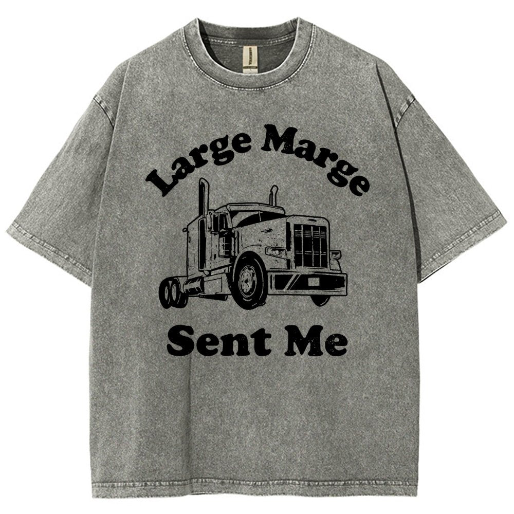 Large Marge Sent Me Vintage Distressed T-shirt
