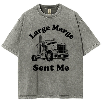 Large Marge Sent Me Vintage Distressed T-shirt