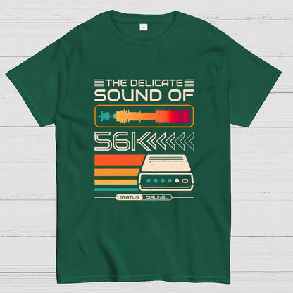Delicate Sound of 56K Retro Modem Geek T-Shirt