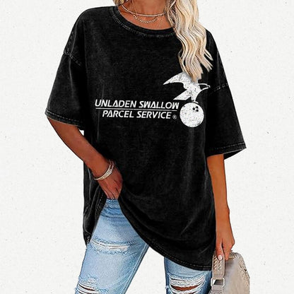 Unladen Swallow Shipping Service Vintage Distressed T-shirt