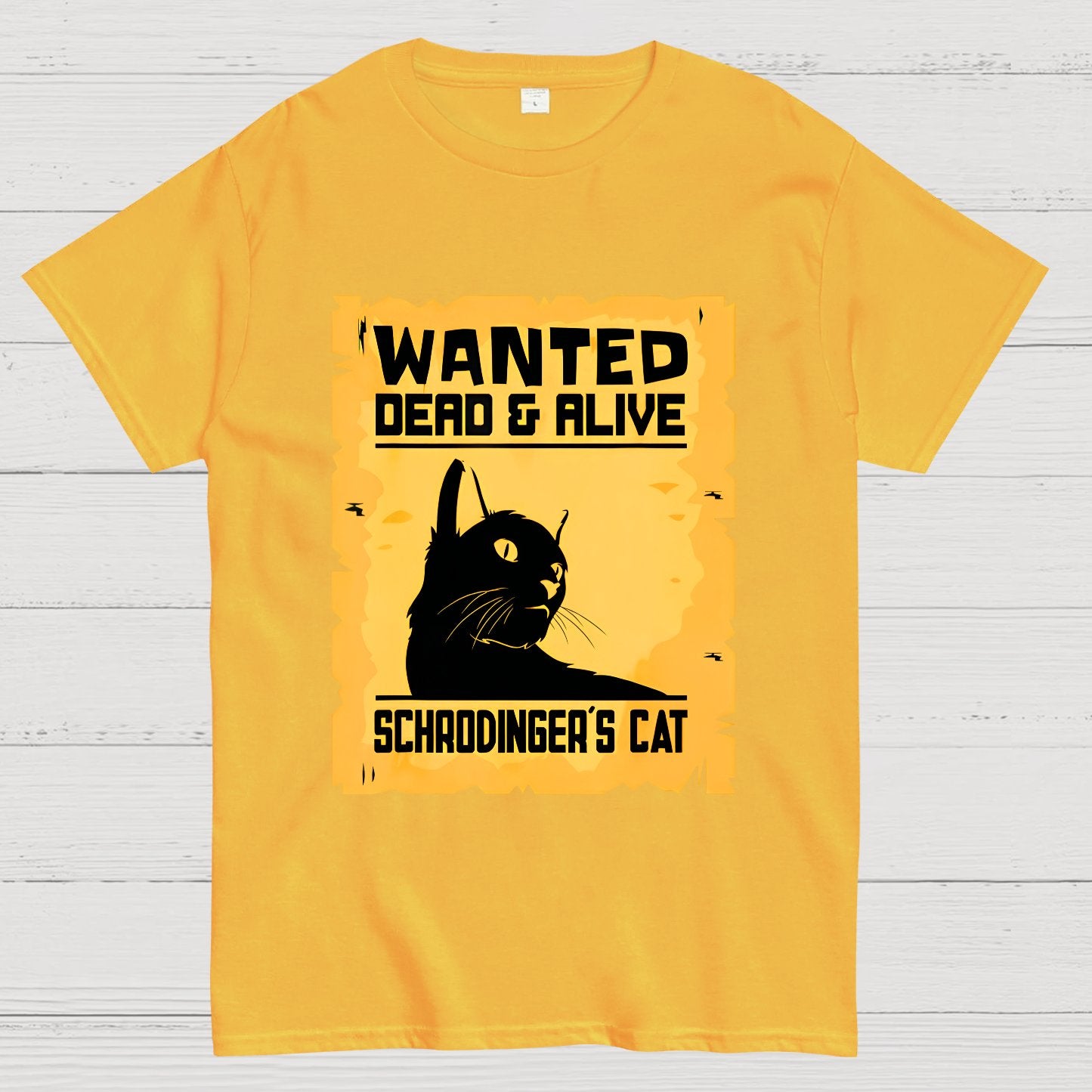 Schrödinger's Cat Is Dead or Alive Geeky T-Shirt