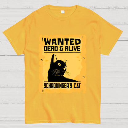 Schrödinger's Cat Is Dead or Alive Geeky T-Shirt