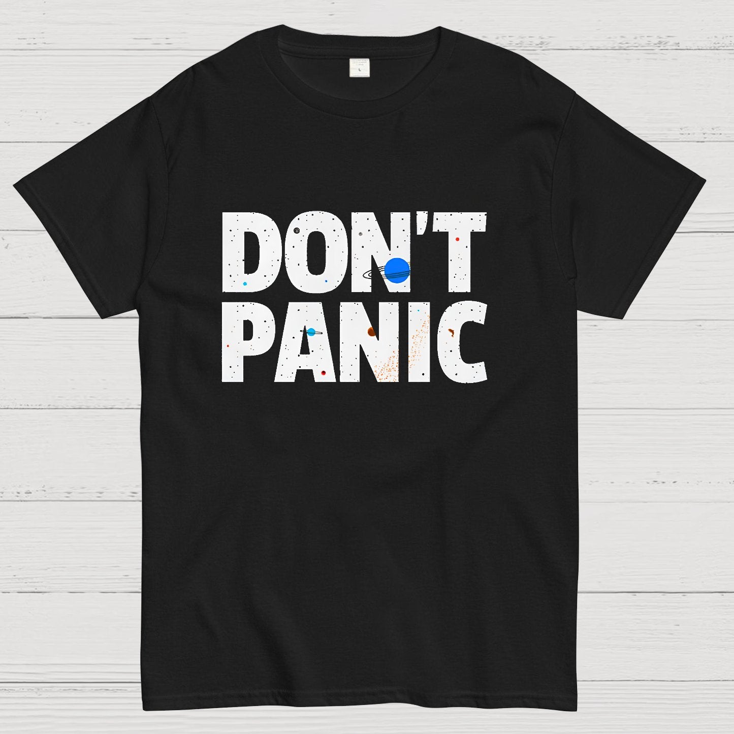 Don't Panic Geeky T-Shirt