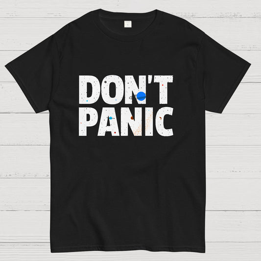 Don't Panic Geeky T-Shirt