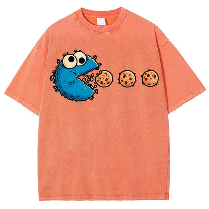 NomNom-Cookie Adventure Vintage Distressed T-shirt