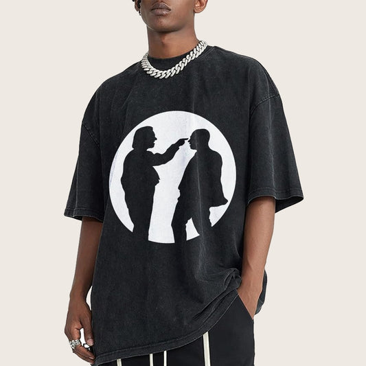 Bottom Spotlight Vintage Distressed T-shirt