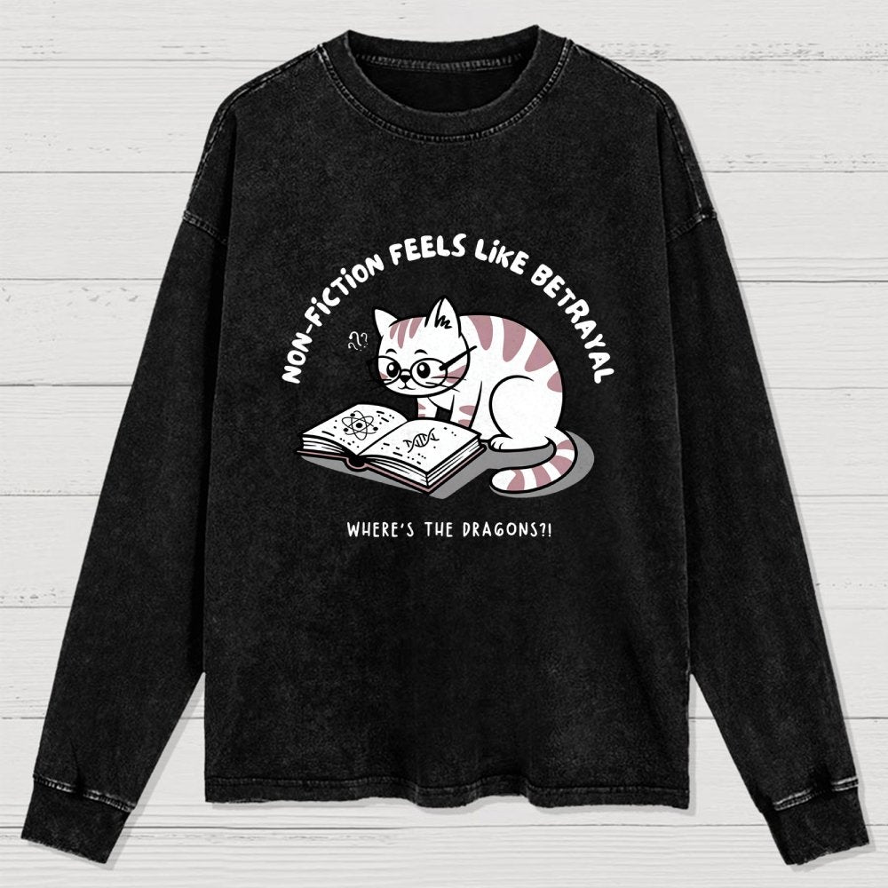 Where's the Dragons Washed Long Sleeve Tee