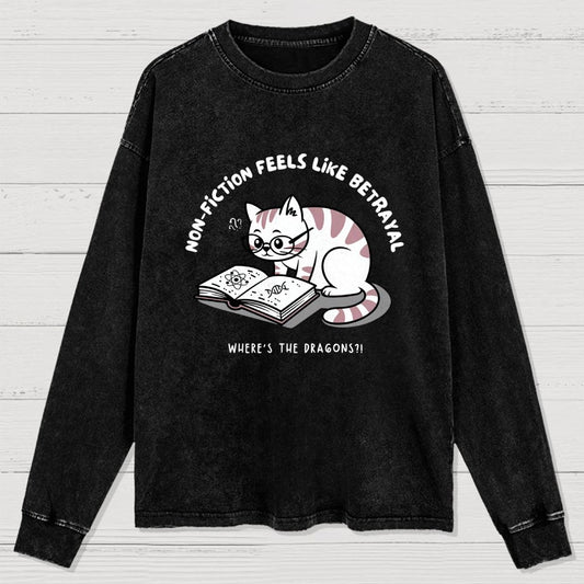 Where's the Dragons Washed Long Sleeve Tee