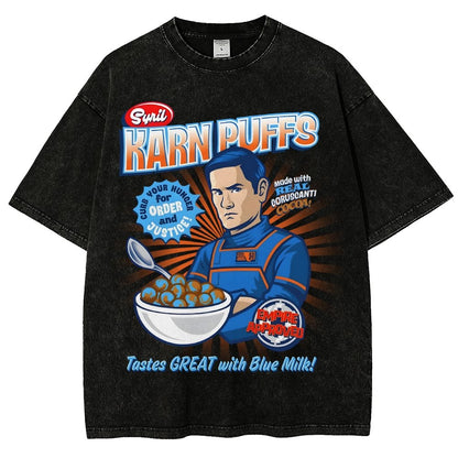 Karn Puffs Vintage Distressed T-shirt