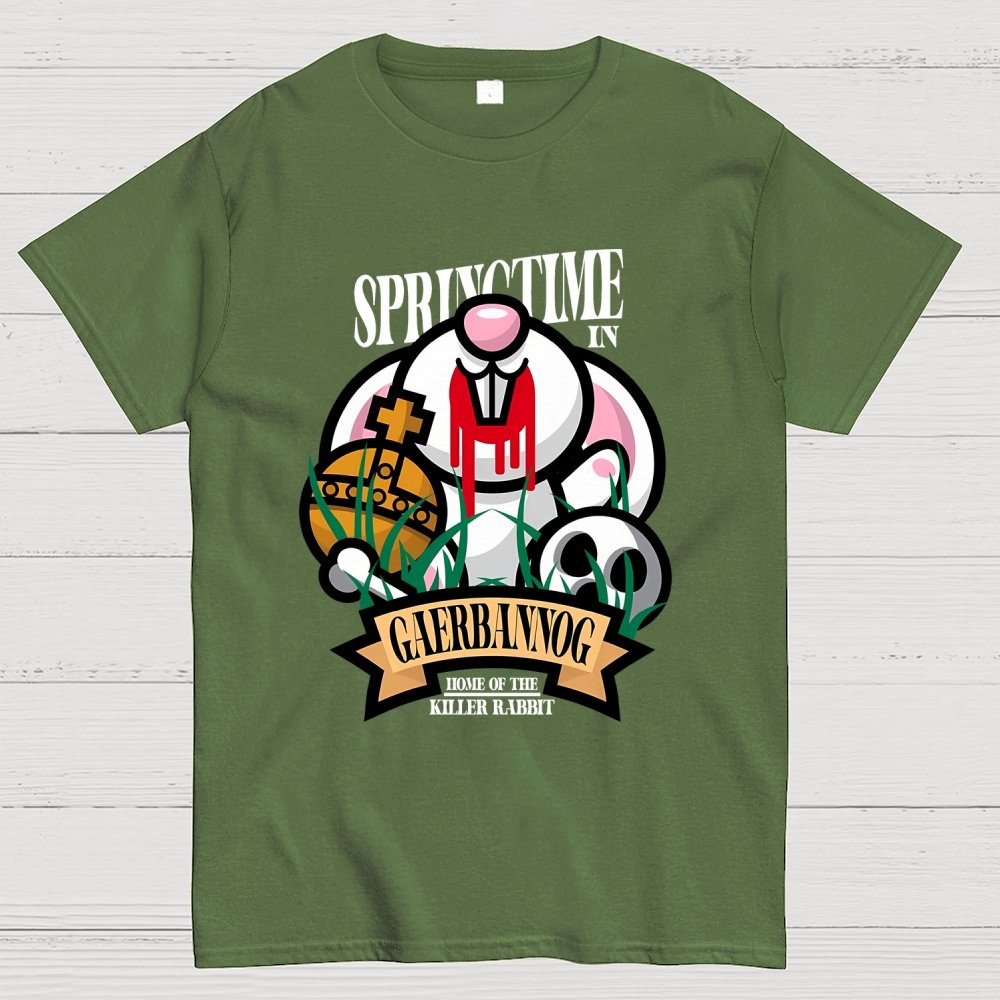 Spring Killer Rabbit Unisex Geek T-Shirt