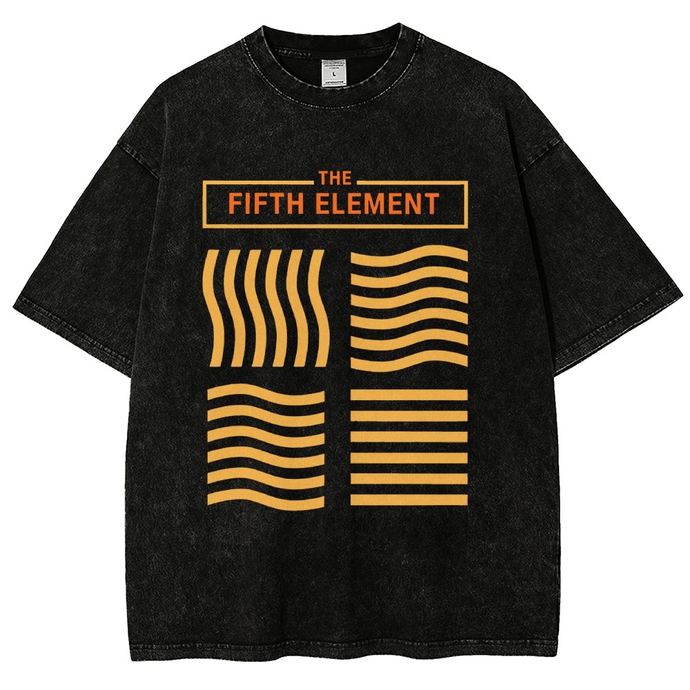 Elemental Stones Nerd Vintage Distressed T-shirt