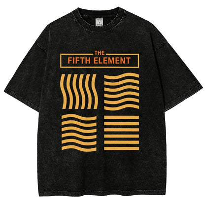 Elemental Stones Nerd Vintage Distressed T-shirt
