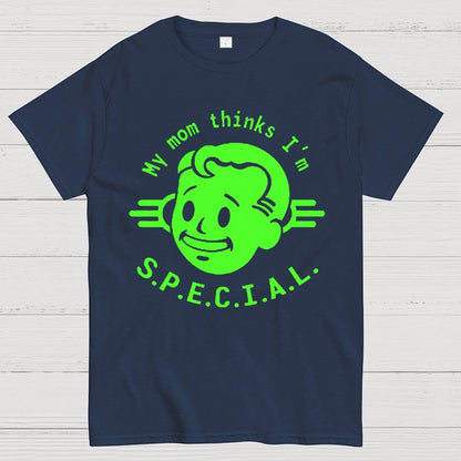 My Mom Thinks I'm S.P.E.C.I.A.L. Geek T-Shirt