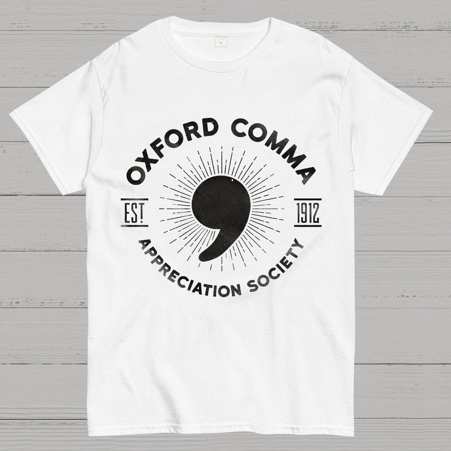 Oxford Comma Geek T-Shirt
