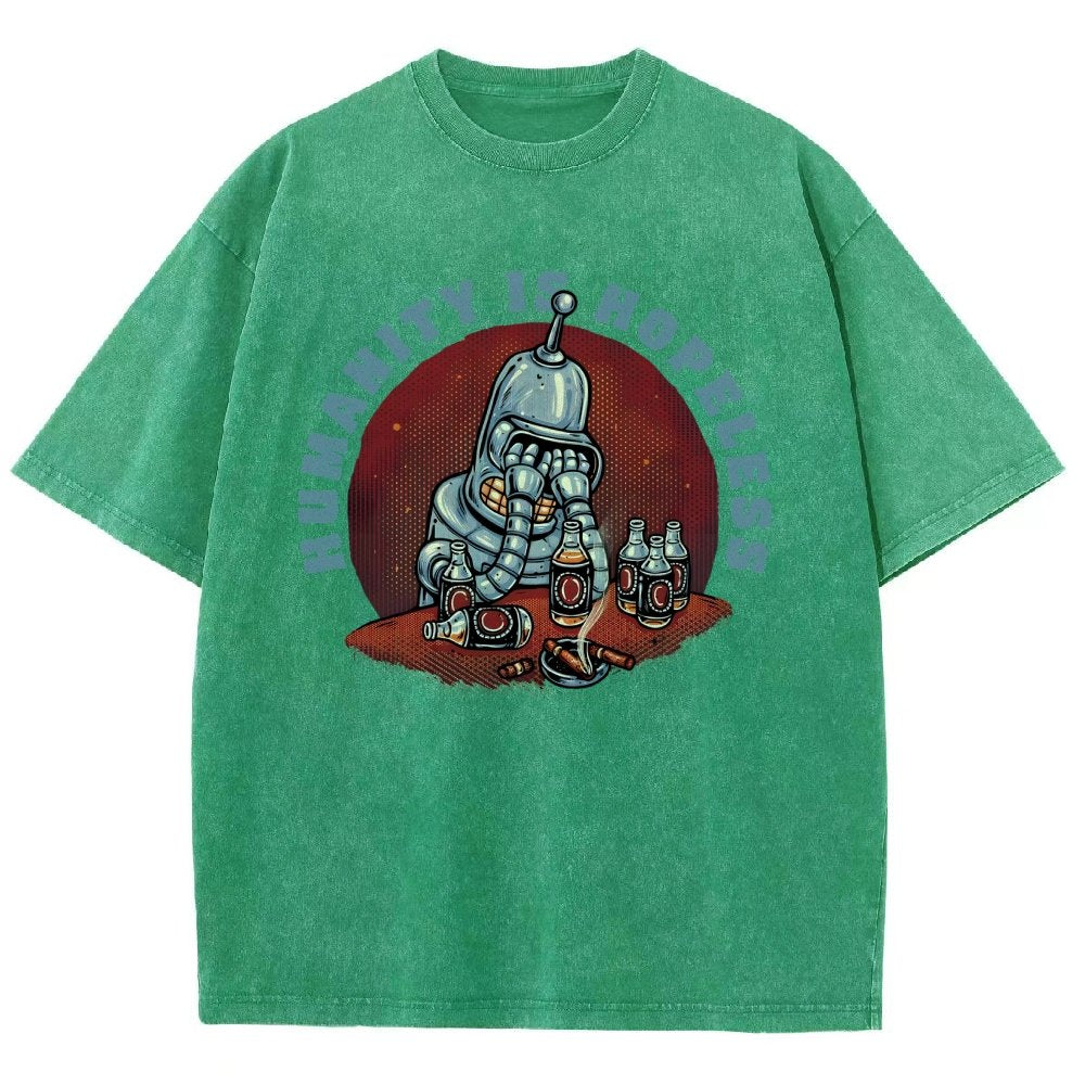 Humanity Is Hopeless Vintage Distressed T-shirt