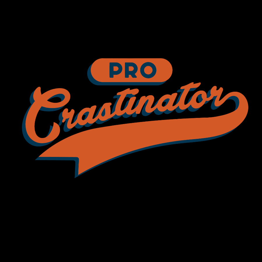 Professional Crastinator MVP Geek T-Shirt