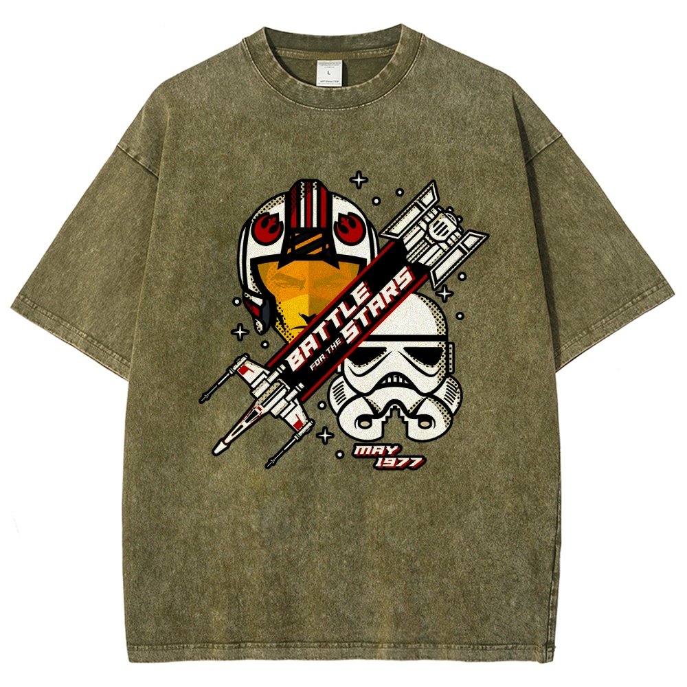 Battle for the Stars Vintage Distressed T-shirt