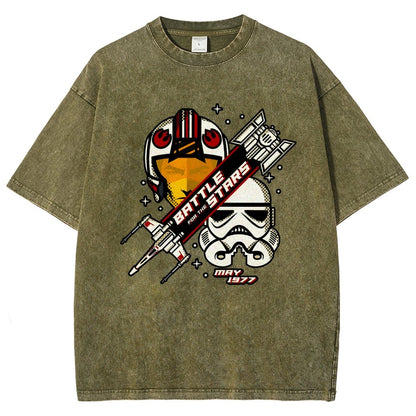 Battle for the Stars Vintage Distressed T-shirt