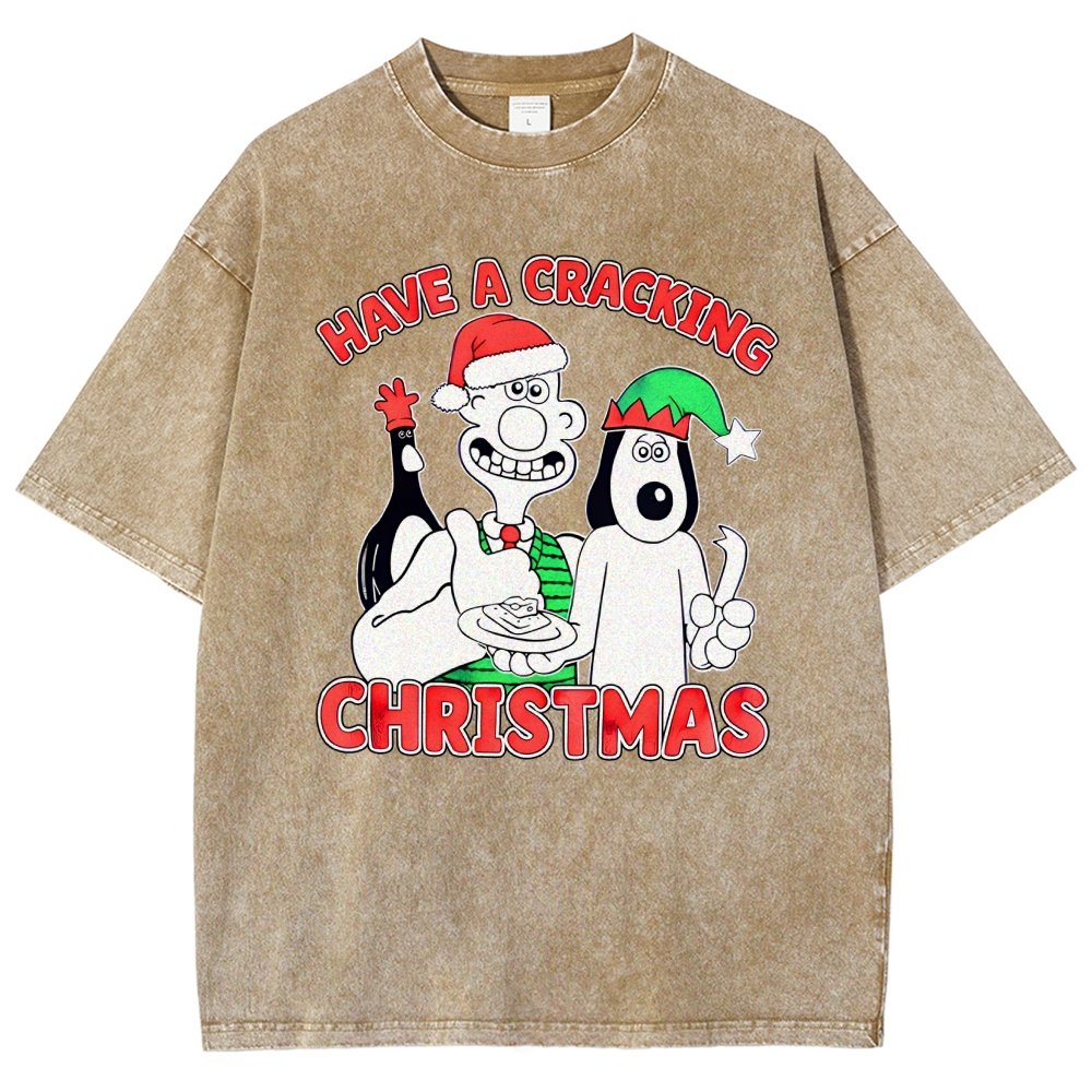 Have a Cracking Christmas Vintage Distressed T-shirt