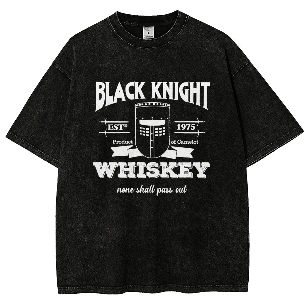 None Shall Pass Out Vintage Distressed T-shirt