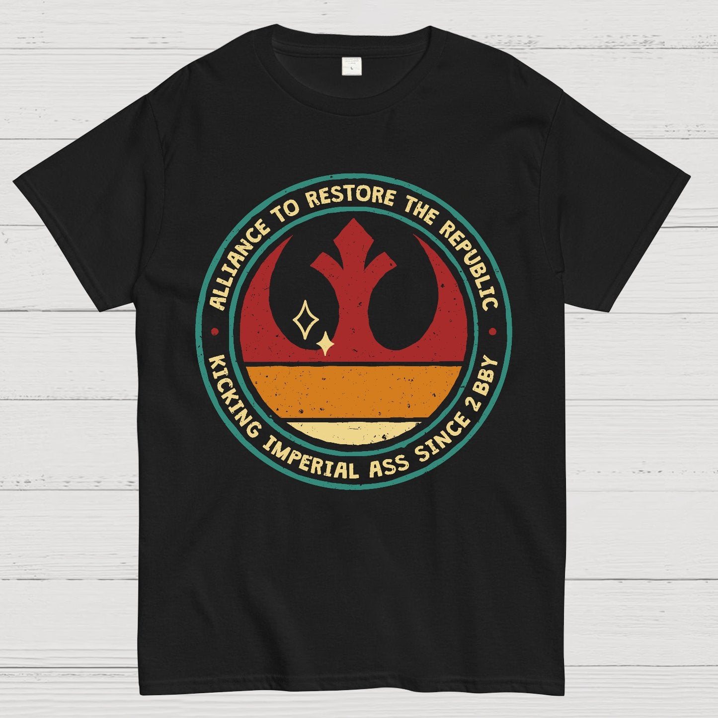 Kicking Galactic Ass Geek T-Shirt