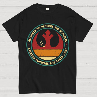 Kicking Galactic Ass Geek T-Shirt