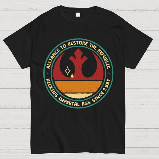 Kicking Galactic Ass Geek T-Shirt
