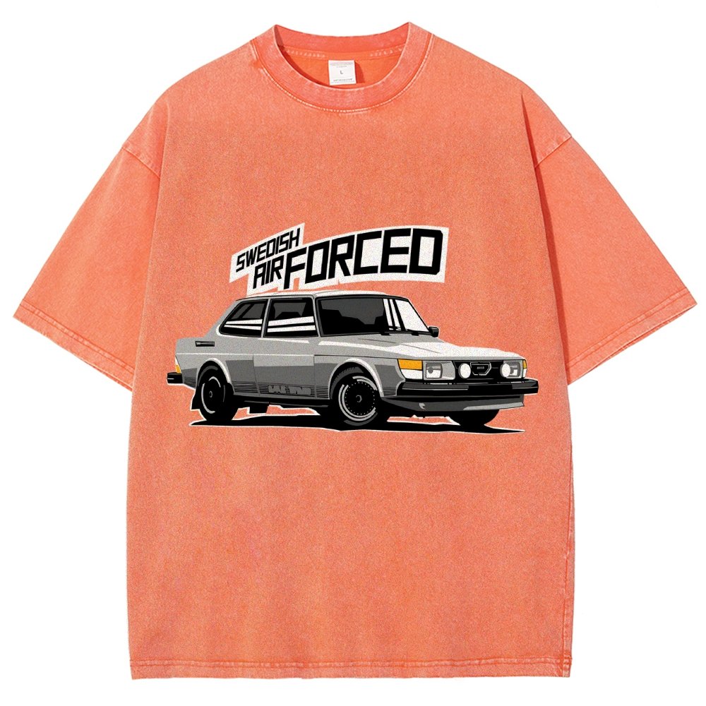 Sweoish Airforced Vintage Distressed T-shirt