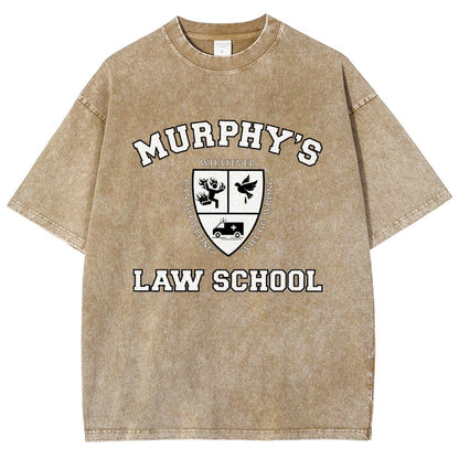 Murphy's Law School Vintage Distressed T-shirt