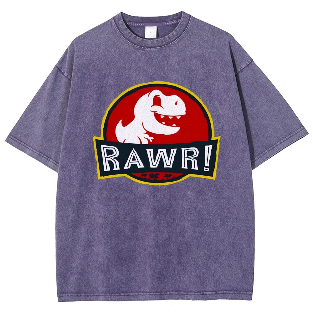 RAWR! Vintage Distressed T-shirt