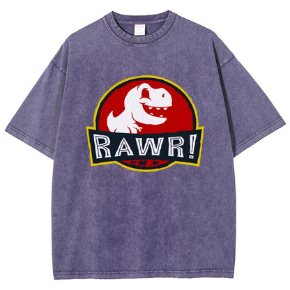 RAWR! Vintage Distressed T-shirt
