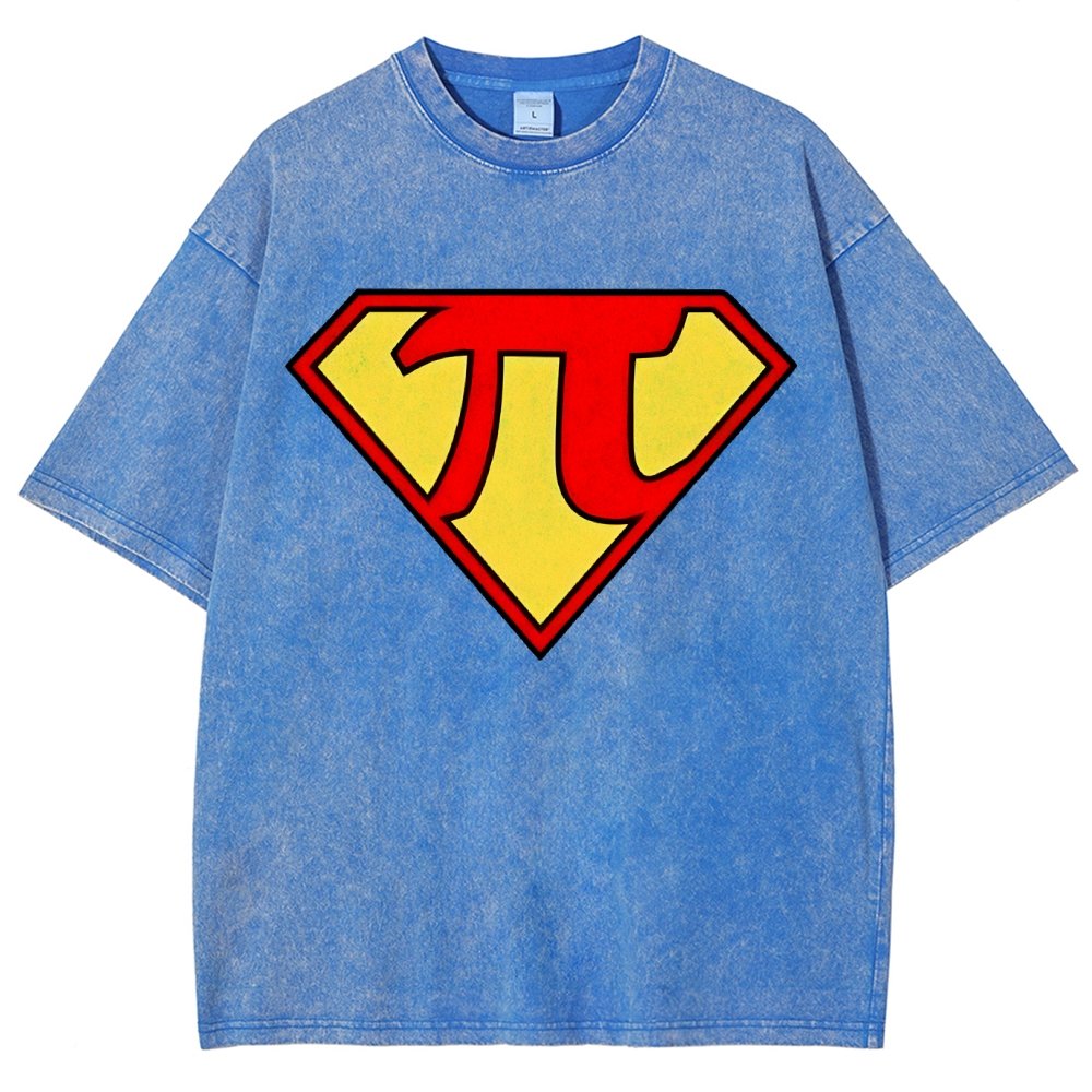 Super Pi Hero Vintage Distressed T-shirt