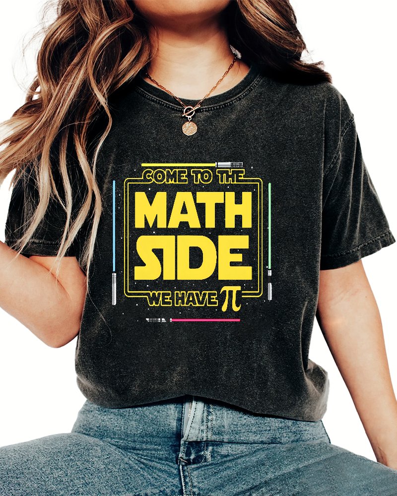 Come To The Nerd Side We Have Pi Vintage Distressed T-shirt