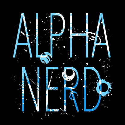 Alpha Nerd Vintage Distressed Washed Tank