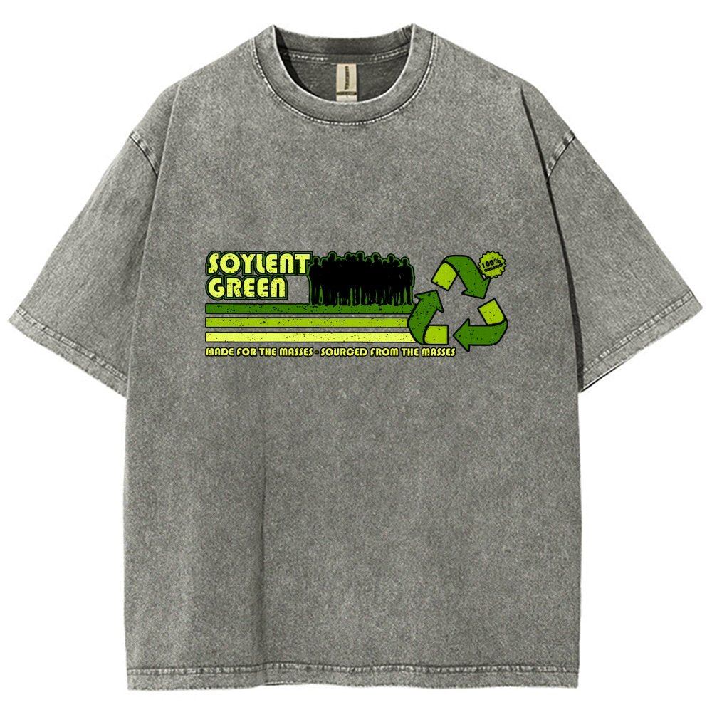 100 Percent Organic People Vintage Distressed T-shirt