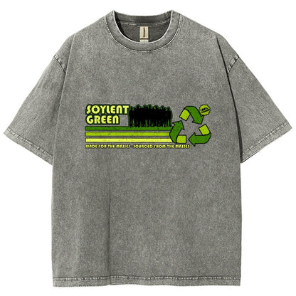 100 Percent Organic People Vintage Distressed T-shirt