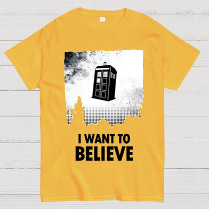 I Want To Believe Geek T-Shirt