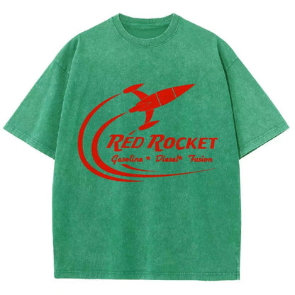 Red Rocket Fuel Vintage Distressed T-shirt