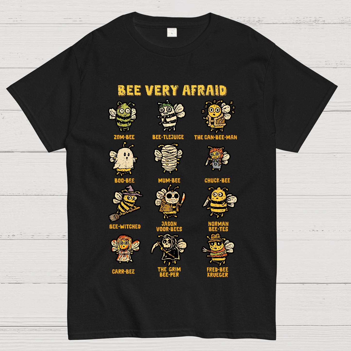 Bees Are Scary, Halloween Geek T-Shirt