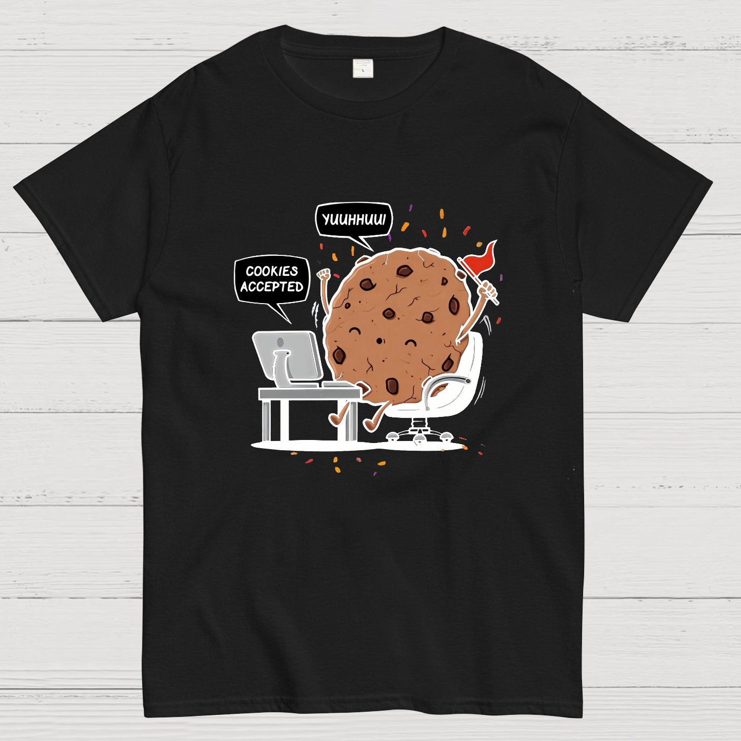Cookies Accepted Nerdy T-Shirt