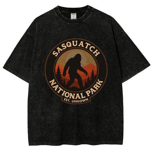 Sasquatch National Park Vintage Distressed T-shirt