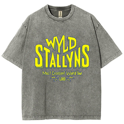Wyld Stallyns Vintage Distressed T-shirt