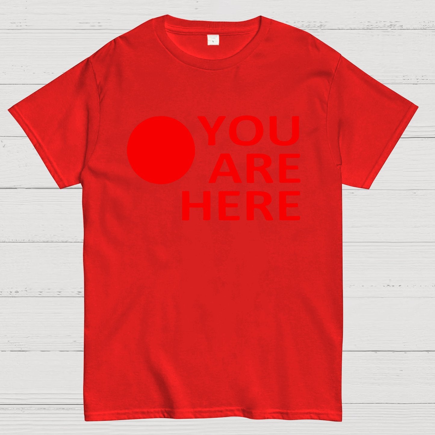 You Are Here Geek T-Shirt