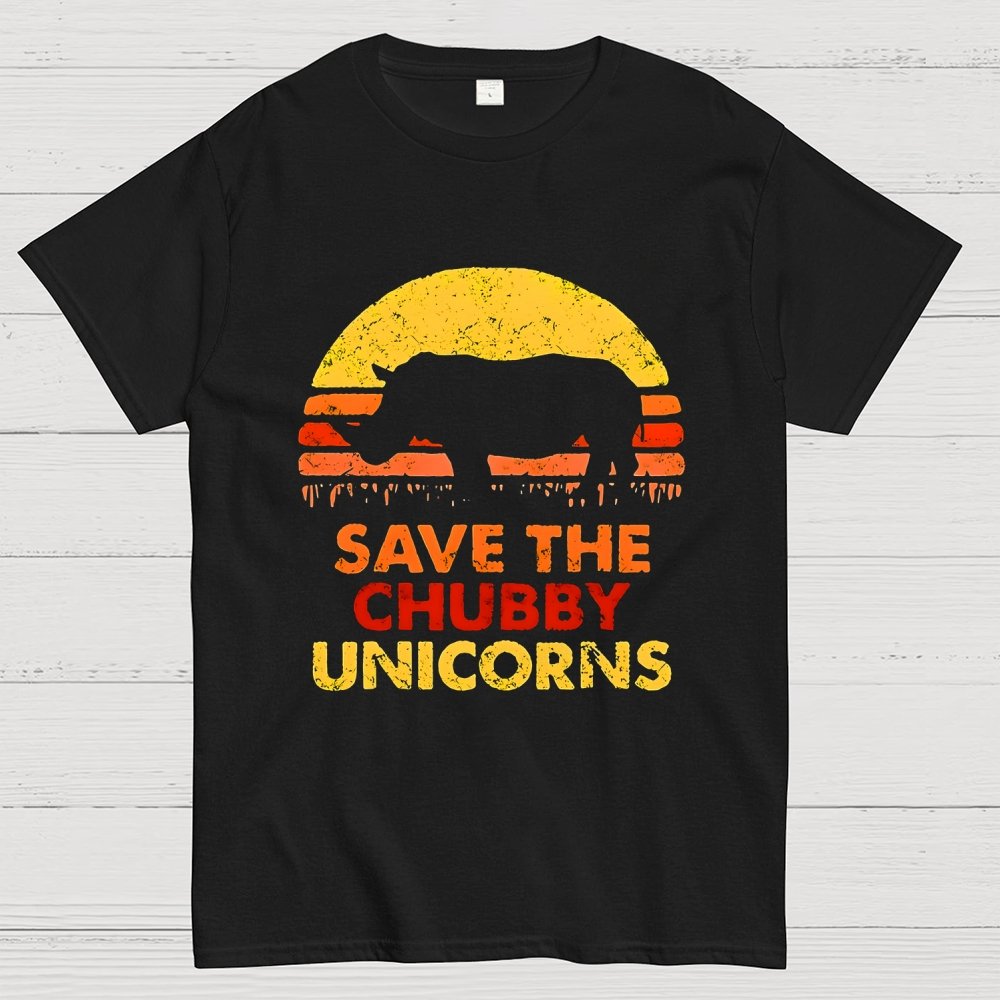 Save The Chubby Unicorns Geek T-Shirt