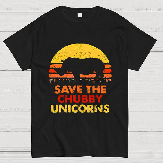 Save The Chubby Unicorns Geek T-Shirt