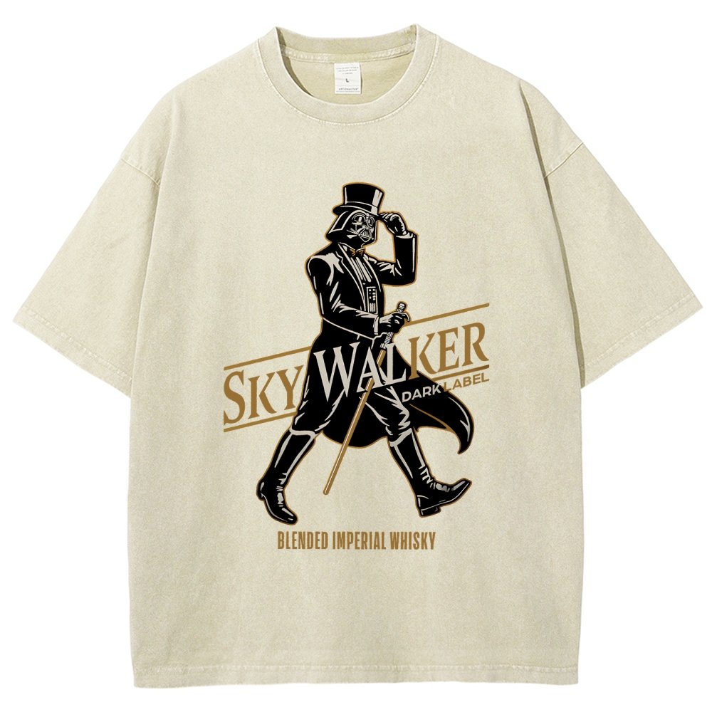 Keep Sky Walking Vintage Distressed T-shirt